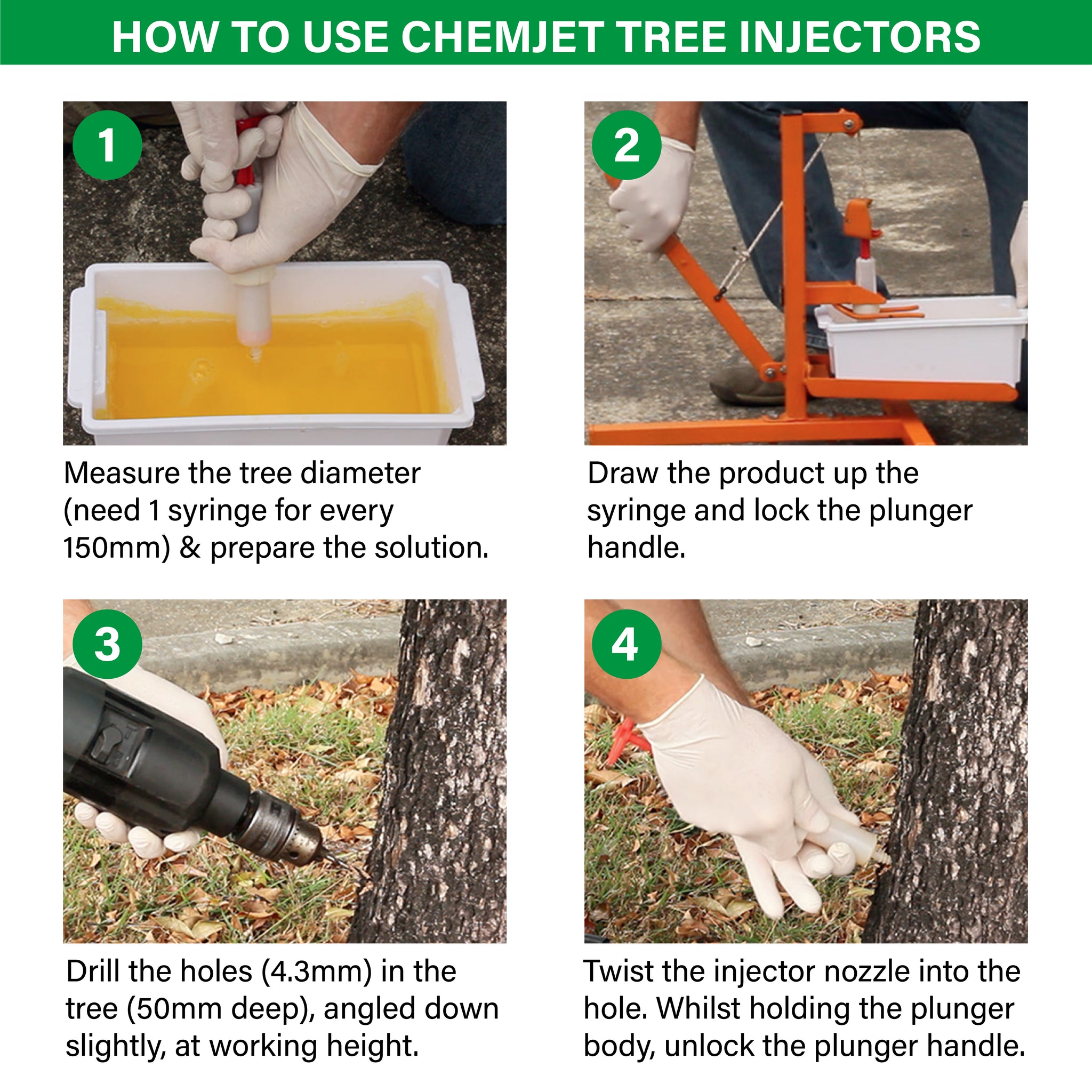 tree injector herbicide Chemjet Tree Injectors
