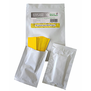 Spray Card Indicator / Water Sensitive Paper