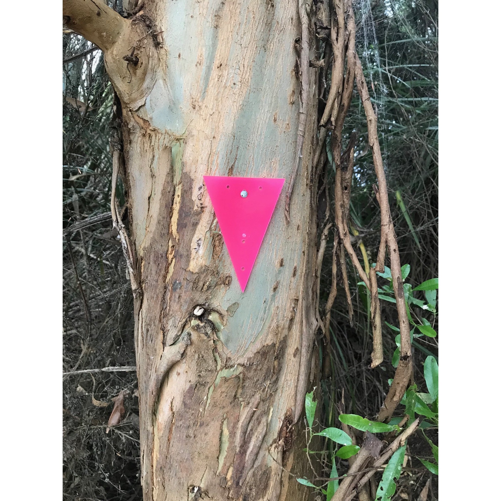 Triangle Part Marker Triangle Trail Markers - Harvest Horticulture