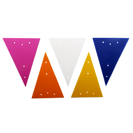 Triangle Part Marker Triangle Trail Markers - Harvest Horticulture